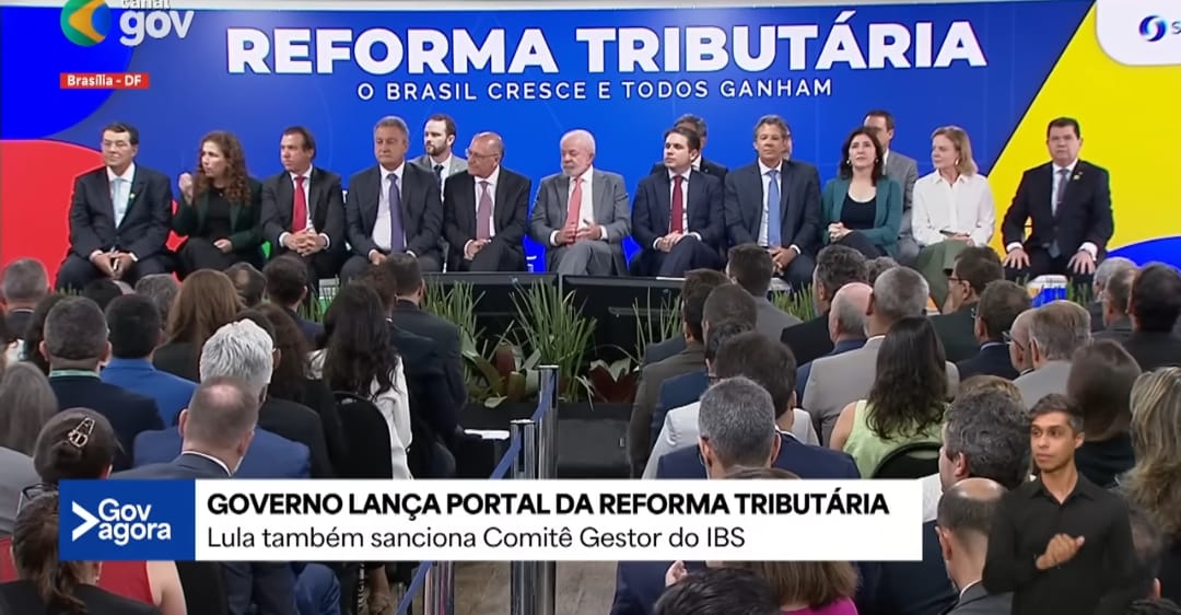  FENAINFO presente no lançamento da Plataforma Digital da Reforma Tributária 