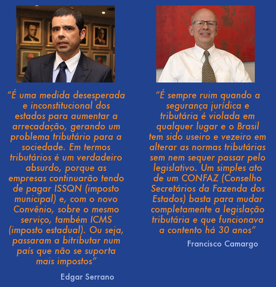 Nessa edição do Fenainfo Notícias, Edgar Serrano, presidente da Fenainfo, e Francisco Camargo, presidente da ABES, falam sobre o a taxação de ICMS sobre as operações com bens digitais