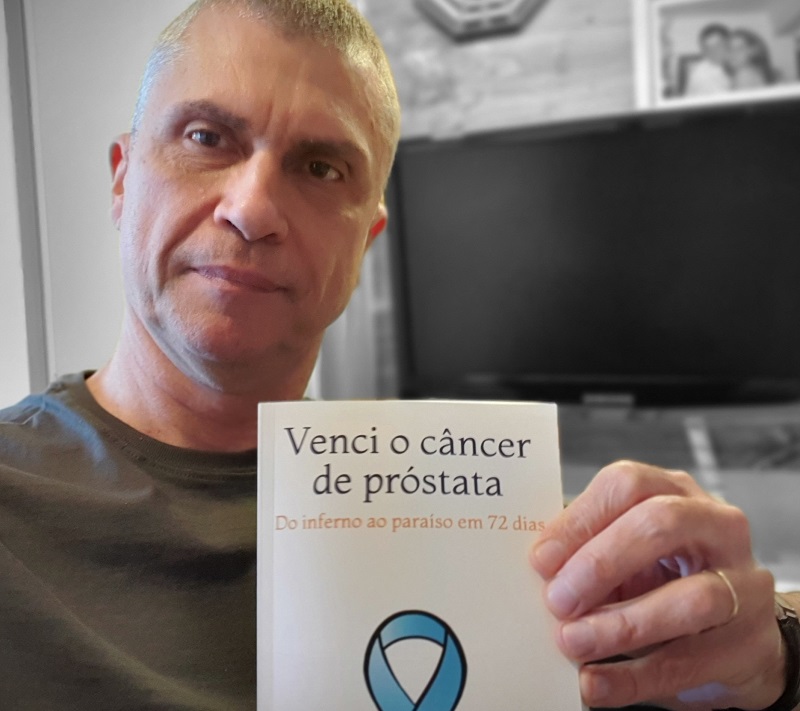 Empresário que venceu o câncer de próstata descreve a experiência em livro